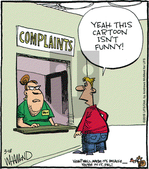 Reality Check on Monday March 18, 2019 Comic Strip