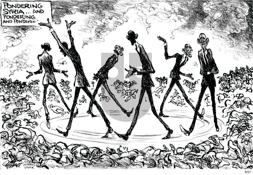 Pat Oliphant on Tuesday August 27, 2013 Comic Strip