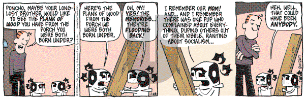 Pooch Cafe on Wednesday January 28, 2009 Comic Strip