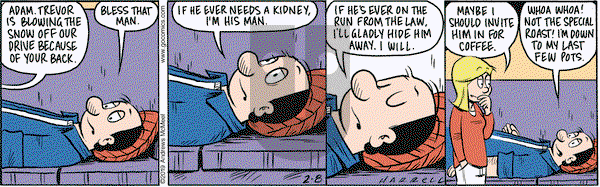 Adam@Home on Friday February 8, 2019 Comic Strip