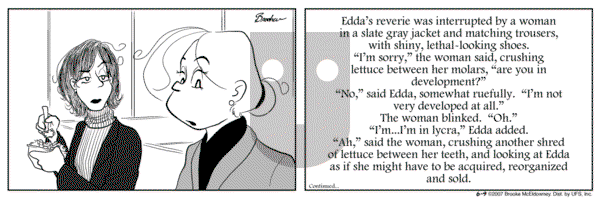 9 Chickweed Lane on Saturday June 9, 2007 Comic Strip