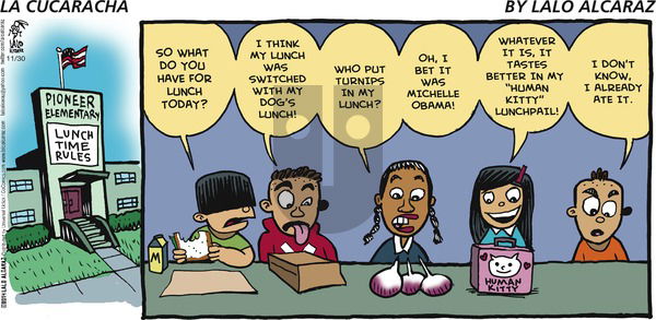 La Cucaracha - Sunday November 30, 2014 Comic Strip