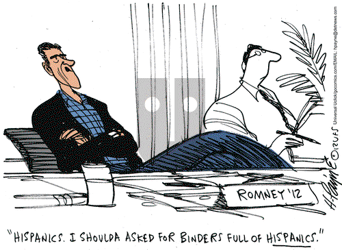 Henry Payne on Saturday November 17, 2012 Comic Strip