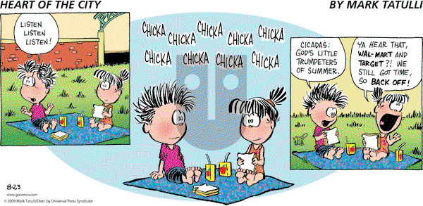 Heart of the City on Sunday August 23, 2009 Comic Strip