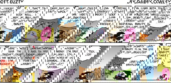 Get Fuzzy on Sunday September 19, 2010 Comic Strip