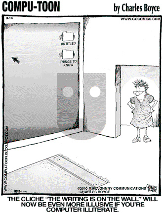 Compu-toon on Saturday August 14, 2010 Comic Strip
