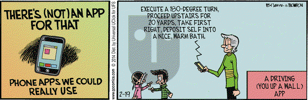 Grand Avenue on Wednesday February 19, 2014 Comic Strip