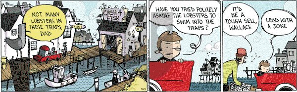 Wallace the Brave on Wednesday October 3, 2018 Comic Strip