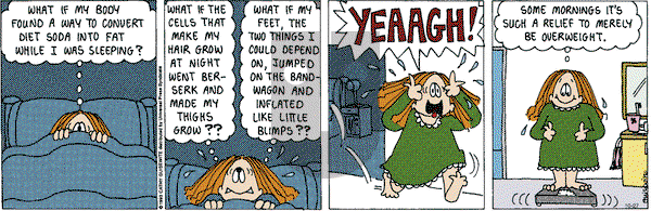 Cathy Classics on Friday April 26, 2002 Comic Strip