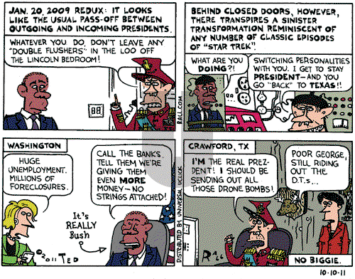 Ted Rall on Monday October 10, 2011 Comic Strip