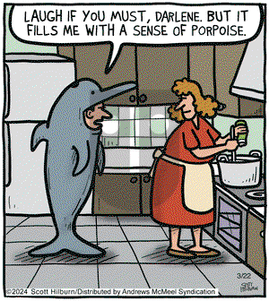 The Argyle Sweater - Friday March 22, 2024 Comic Strip