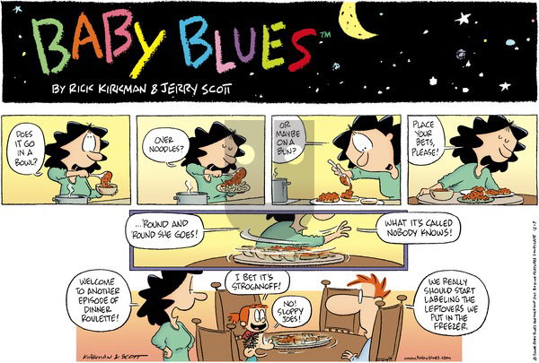Baby Blues on Sunday December 14, 2008 Comic Strip