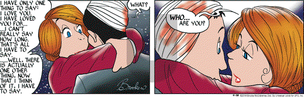 9 Chickweed Lane on Monday April 28, 2014 Comic Strip