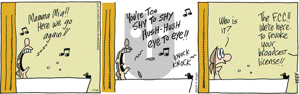 The Knight Life - Wednesday July 18, 2012 Comic Strip