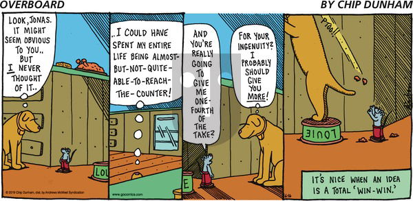Overboard on Sunday June 16, 2019 Comic Strip