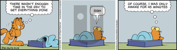 Garfield on Saturday September 29, 2018 Comic Strip