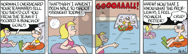 Drabble on Wednesday November 28, 2012 Comic Strip
