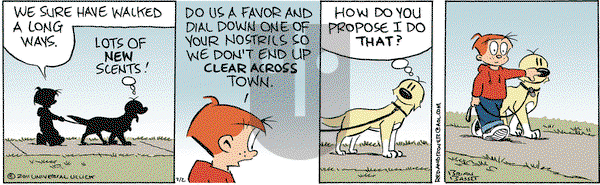 Red and Rover on Wednesday March 2, 2011 Comic Strip
