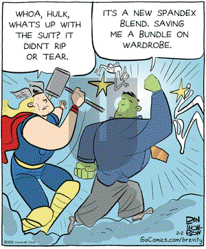 Brevity on Saturday February 2, 2013 Comic Strip
