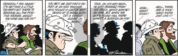Doonesbury on Wednesday July 7, 2004 Comic Strip
