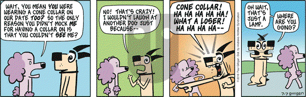 Pooch Cafe on Saturday July 7, 2018 Comic Strip