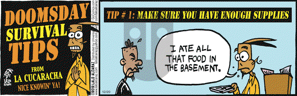 La Cucaracha on Thursday December 20, 2012 Comic Strip