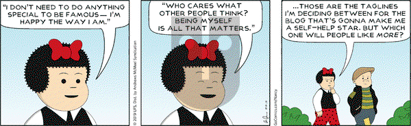 Nancy on Monday October 14, 2019 Comic Strip