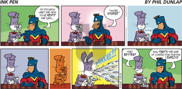 Ink Pen on Sunday June 22, 2008 Comic Strip