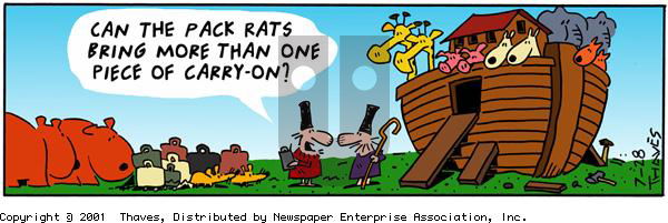 Frank and Ernest on Saturday July 28, 2001 Comic Strip