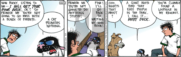 Get Fuzzy on Thursday May 1, 2025 Comic Strip