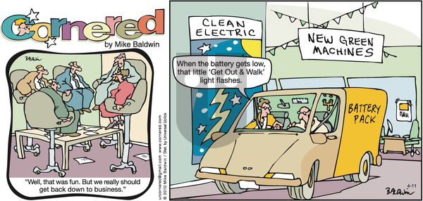 Cornered on Sunday April 11, 2010 Comic Strip