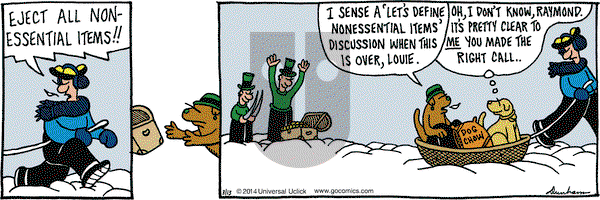 Overboard on Thursday March 13, 2014 Comic Strip