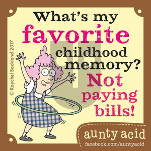 Aunty Acid on Sunday April 16, 2017 Comic Strip
