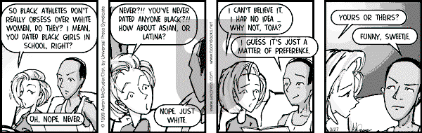 The Boondocks on Tuesday October 28, 2008 Comic Strip