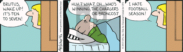 The Born Loser on Thursday December 12, 2013 Comic Strip