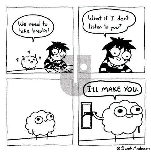 Sarah's Scribbles - Wednesday December 8, 2021 Comic Strip