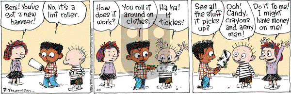 Cul de Sac on Saturday April 6, 2013 Comic Strip