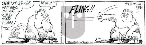 The Grizzwells on Wednesday March 20, 2002 Comic Strip