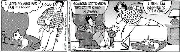 Rose is Rose on Wednesday January 26, 2005 Comic Strip