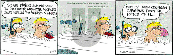 Soup to Nutz - Old on Saturday June 13, 2009 Comic Strip