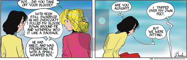 9 Chickweed Lane on Monday February 8, 2016 Comic Strip