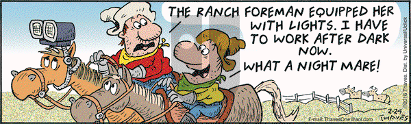 Frank and Ernest on Wednesday February 24, 2016 Comic Strip