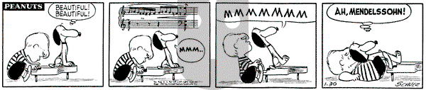 Peanuts on Wednesday January 30, 1957 Comic Strip