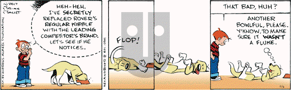 Red and Rover on Saturday May 6, 2017 Comic Strip