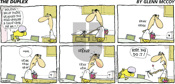 The Duplex - Sunday November 11, 2001 Comic Strip