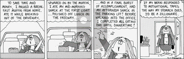 Cathy Classics on Thursday April 17, 2025 Comic Strip