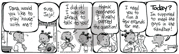 JumpStart on Friday April 18, 2003 Comic Strip