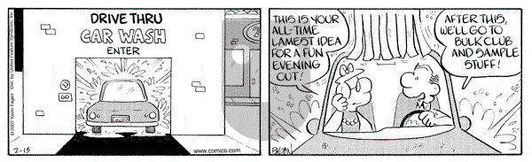 Drabble on Thursday February 15, 2007 Comic Strip