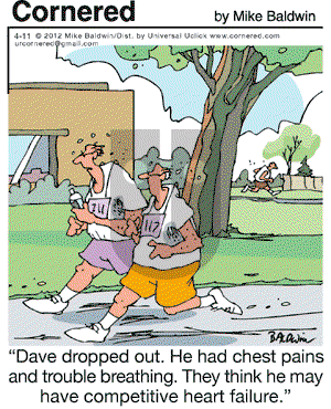 Cornered on Wednesday April 11, 2012 Comic Strip