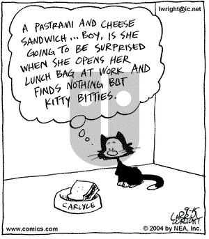 Kit 'N' Carlyle on Wednesday September 15, 2004 Comic Strip